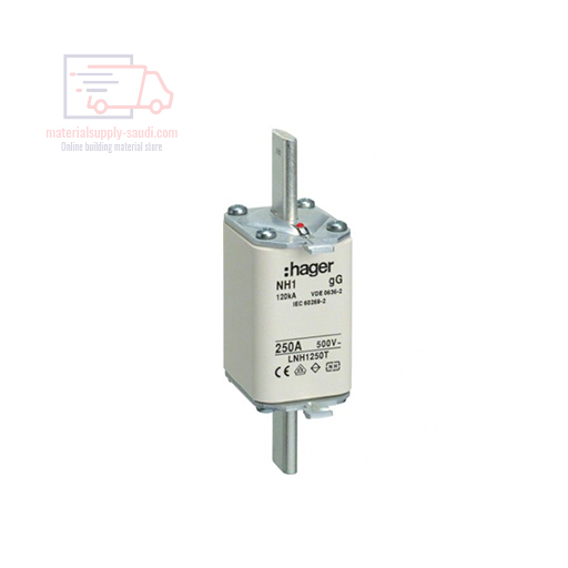 Knife fuse 500 VAC with centre indicatorELCT/GNRL/006 Materialsupply