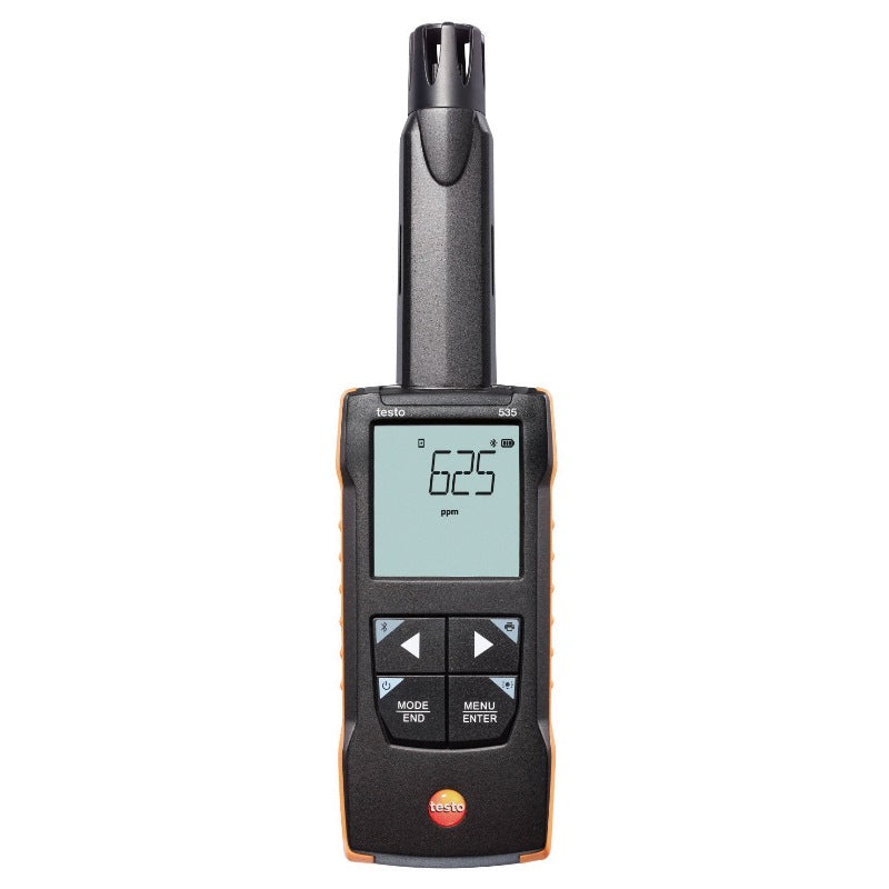 Testo 535 Digital CO2 Measuring Instrument With App Connection ...
