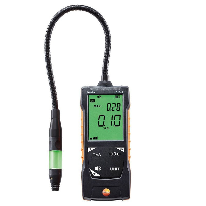 Testo 316-1 Gas Leak Detector With Flexible Probe - Materialsupply ...