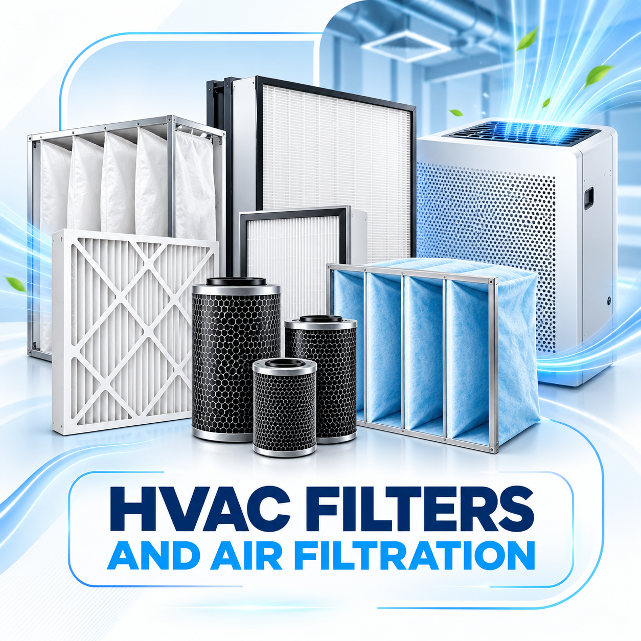 HVAC filters and air filtration