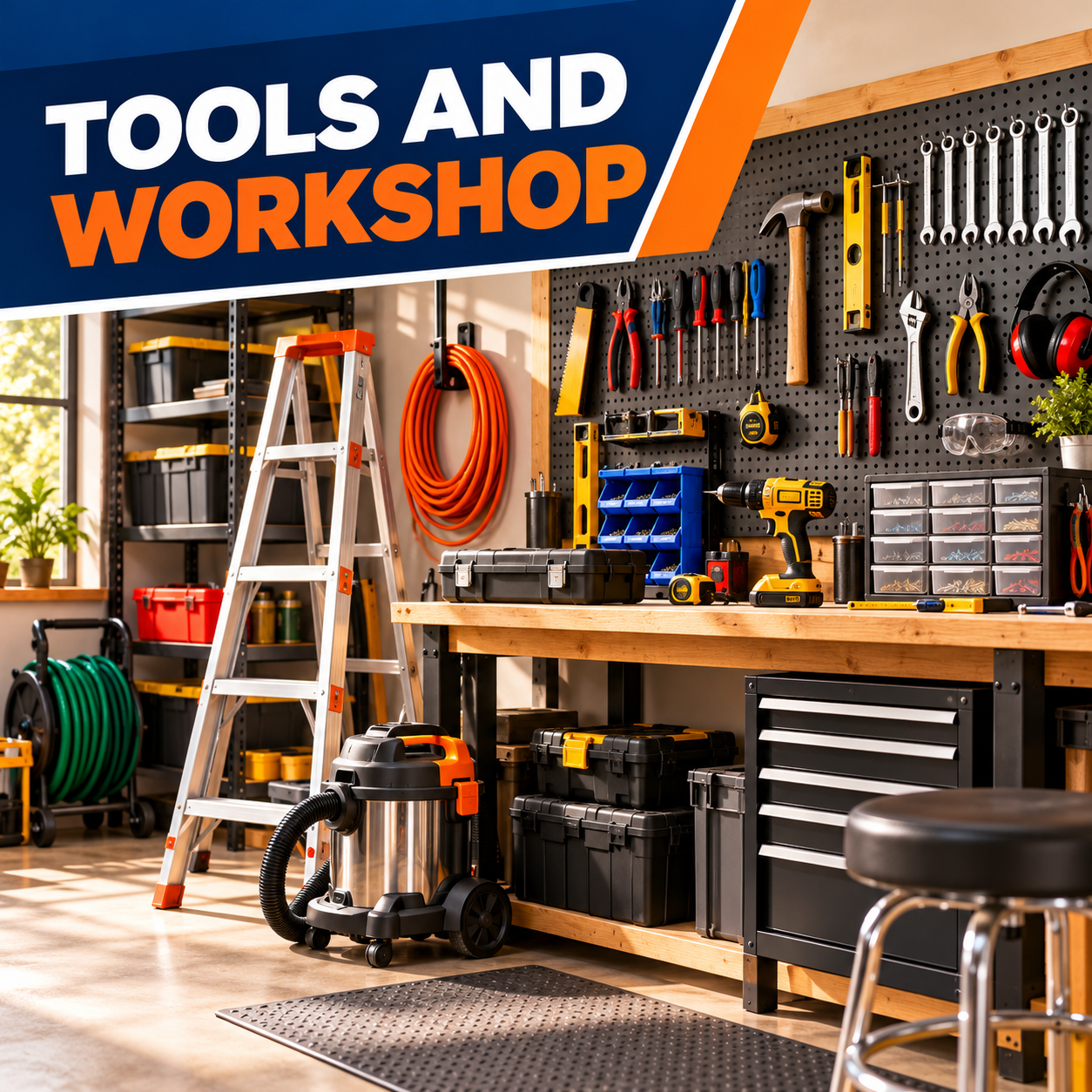 Tools and workshop