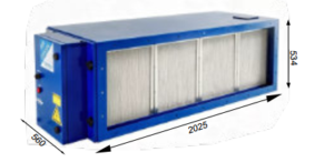 TRION T4004 ELECTROSTATIC PRECIPITATOR - AIRFLOW : 9417 CFM