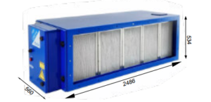 TRION T5005 ELECTROSTATIC PRECIPITATOR - AIRFLOW : 11771 CFM