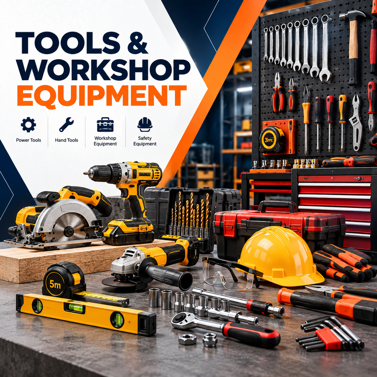 Tools and workshop Equipment